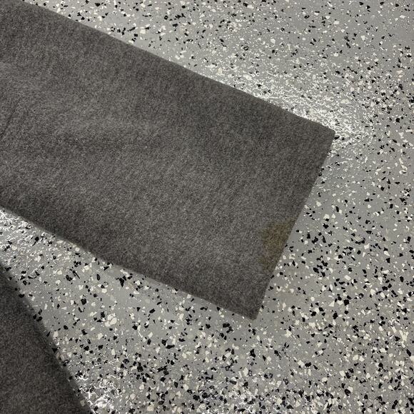 Marisa Minicucci Coat Gray Wool Blend Magnetic Close Swing Jacket Size 6 Hooded - Picture 13 of 15